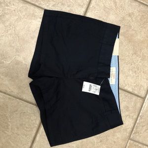 J. Crew city fit chino short in navy blue